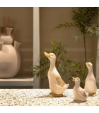 Decorative Duck - Light Brown - 9.5x7x13cm