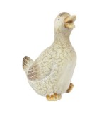 Decorative Duck - Light Brown - 9.5x7x13cm