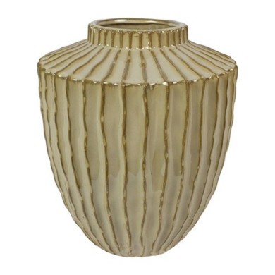 Decorative Vase - Cream - 27x27x32cm