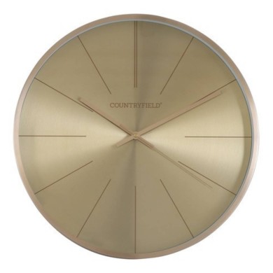 Decorative Wall Clock - Gold - 40x40x5cm
