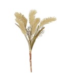 Artificial Pennisetum Jaxx Flower - Cream - 10x24x43cm