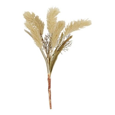 Artificial Pennisetum Jaxx Flower - Cream - 10x24x43cm