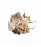 Artificial Bouquet Pia - White - 15x15x46cm