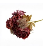 Artificial Bouquet Pia - Brown - 15x15x46cm