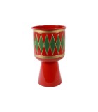 Flowerpot Clara red/green - Ø31x52CM Flowerpot Clara red/green - Ø31x52CM
