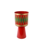 Flowerpot Clara red/green - Ø36x64,5CM Flowerpot Clara red/green - Ø36x64,5CM