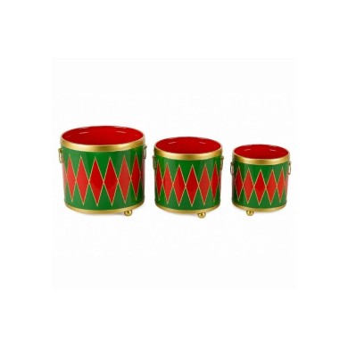 Flowerpot  Clara set - Μulticolor - (3pcs/size)