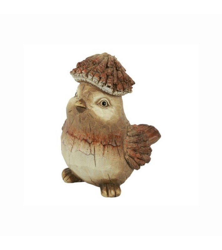 Decorative Bird Amato - Light Brown - 14.5x10x15.5cm Decorative Bird Amato - Light Brown - 14.5x10x15.5cm