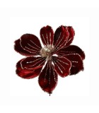 Artificial Flower Magnolia Velvet - Dark Red - 27x27x64CM Artificial Flower Magnolia Velvet - Dark Red - 27x27x64CM