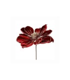 Artificial Flower Magnolia Velvet - Dark Red - 27x27x64CM Artificial Flower Magnolia Velvet - Dark Red - 27x27x64CM