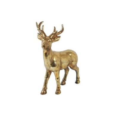 Deer Hanno - Gold - 57x22x68,5CM Deer Hanno - Gold - 57x22x68,5CM