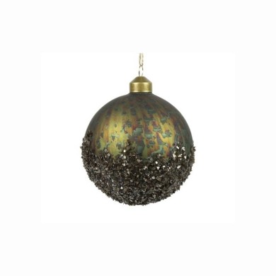 Ornament Ball Cira - Dark Green - Ø8cm