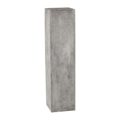 Flower Pot Quadratic - Fiberclay Grey 35x120cm