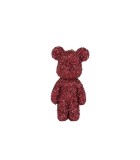 Bear Beerie Glitter - Dark Pink - 24x11x9CM