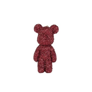 Bear Beerie Glitter - Dark Pink - 24x11x9CM Bear Beerie Glitter - Dark Pink - 24x11x9CM