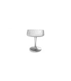Champagne glass - Cooupe Ray - Transparent -23cl (4pcs)
