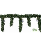 Εξωτερική Γυρλάντα Drop - Dakota - Πράσινη - 270cm/70LED