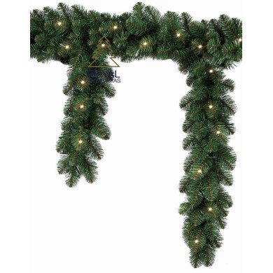 Outdoor Grarland Drop - Dakota - Green - 270cm/70Led Outdoor Grarland Drop - Dakota - Green - 270cm/70Led