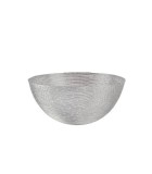 Διακοσμητικό Μπολ Brazil Stainless - Ασημί 23x11cm