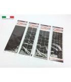 Square Stickers Feles - Brown