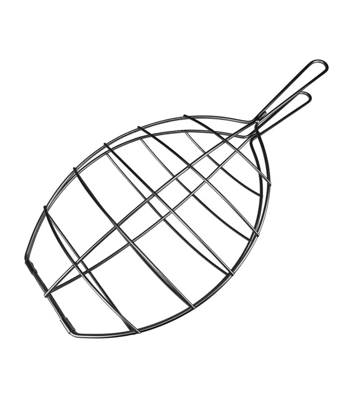 Fish Grill Clamp - Turbot - Inox - 59x8x30cm Fish Grill Clamp - Turbot - Inox - 59x8x30cm
