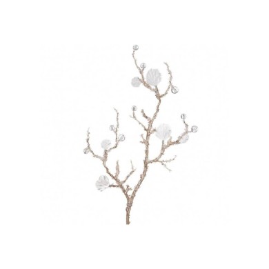 Jewel Glitter Twig Stem - Gold/Champagne/Clear - 56Cm Jewel Glitter Twig Stem - Gold/Champagne/Clear - 56Cm