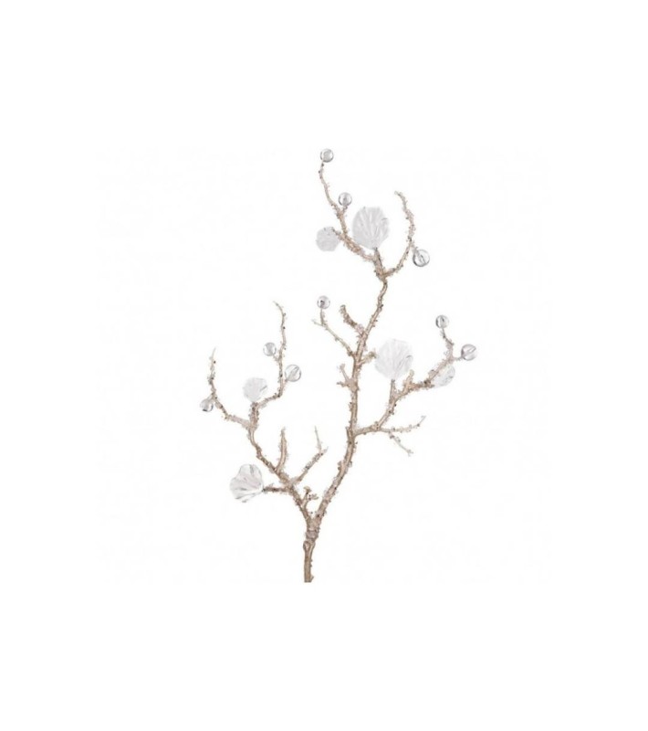 Jewel Glitter Twig Stem - Gold/Champagne/Clear - 56Cm Jewel Glitter Twig Stem - Gold/Champagne/Clear - 56Cm