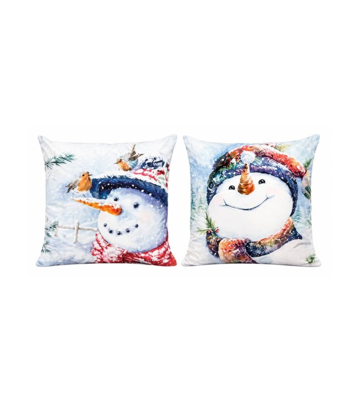 Cushion Snowman - 2 designs 45x45cm Cushion Snowman - 2 designs 45x45cm