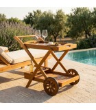 Trolley Bar - Woody - Brown - 87x56x76cm
