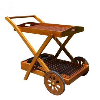 Τρόλεϊ Μπαρ – Woody – Καφέ – 87x56x76εκ. Τρόλεϊ Μπαρ – Woody – Καφέ – 87x56x76εκ.