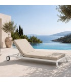 Sunbed PIANO - Beige - 225x92x36cm Sunbed PIANO - Beige - 225x92x36cm