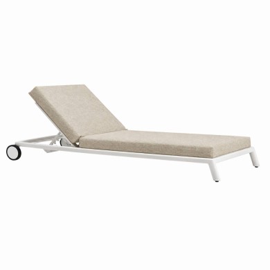 Sunbed PIANO - Beige - 225x92x36cm