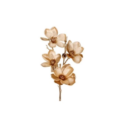 Magnolia Flower Stem - Gold - 84Cm Magnolia Flower Stem - Gold - 84Cm
