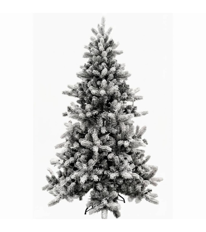 Christmas Tree with snow - Alberta - H210cm/1155 tips Christmas Tree with snow - Alberta - H210cm/1155 tips