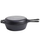 Pot&Pan 2 in 1 - Cast Iron D26cm