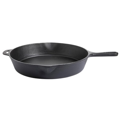 Pan with Short handle - Cast Iron  35x39x4cm