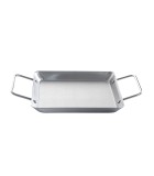 BBQ ALL GRILL staiinless steel chicken holder with plate and removable aroma can