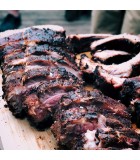 BBQ ALL GRILL spare ribs rack/holder stainless steel 30*18*8cm