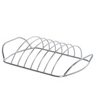 BBQ ALL GRILL spare ribs rack/holder stainless steel 30*18*8cm