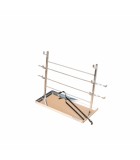 Wood BBQ - Antikristo Fireplace Set with 2 Slot - Stainless Steel