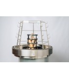 Wood BBQ - Tabletop Antikristo Circular with 10 Slot - Stainless Steel