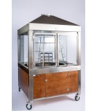 Wood BBQ - Antikristo Square with 15 Slot - Stainless Steel