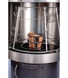 Wood BBQ - Antikristo Circular with 10 Slot - Black Stainless Steel