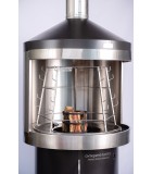 Wood BBQ - Antikristo Circular with 10 Slot - Black Stainless Steel