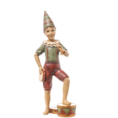 Decorative Puppet - Green/Red 11.5x8.5x30.5cm