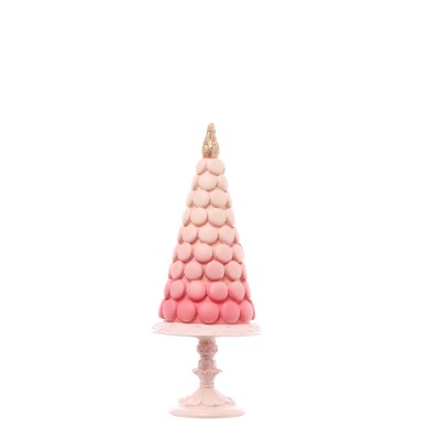 Decorative Xmas Tree Cake - Pink 55.5cm