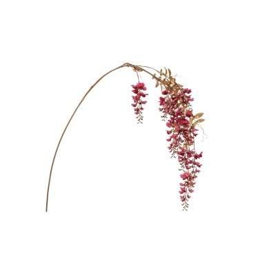 Decorative Glicine Branch - Pink
