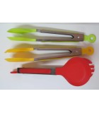 Silicone Food Clip - Green/Yellow/Red - 23cm