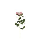 Artificial Rose - Pink/White/Purple - 75cm