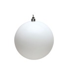 Ornament Ball - Plastic White D40cm